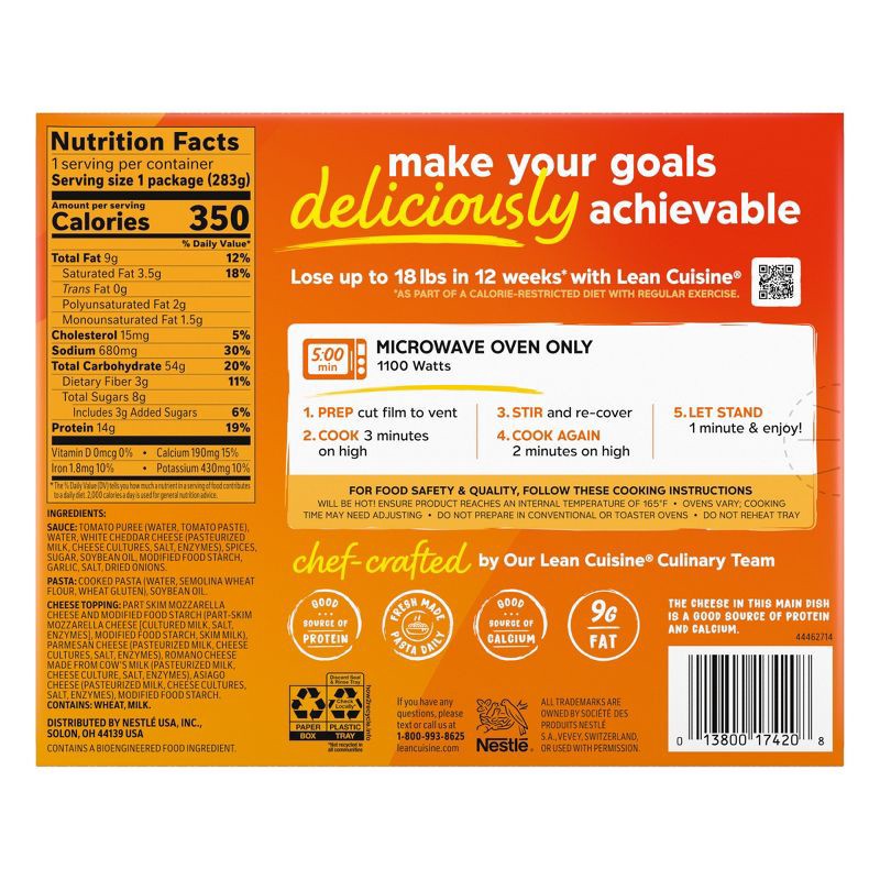 slide 2 of 6, Lean Cuisine Comfort Cravings Frozen Five Cheese Rigatoni - 10oz, 10 oz