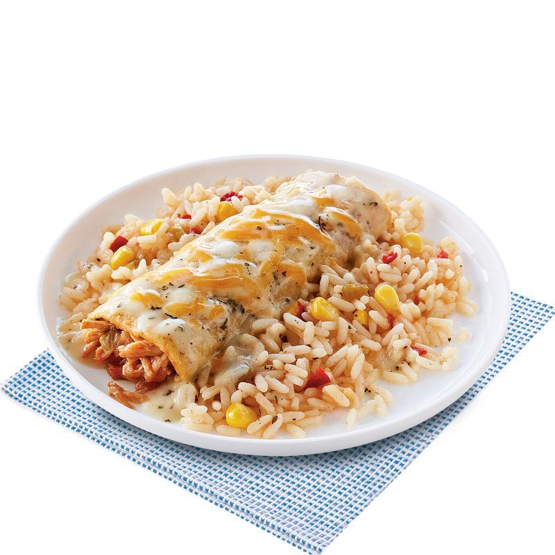 slide 2 of 11, Lean Cuisine Frozen Comfort Cravings Chicken Enchilada Suiza - 9oz, 9 oz