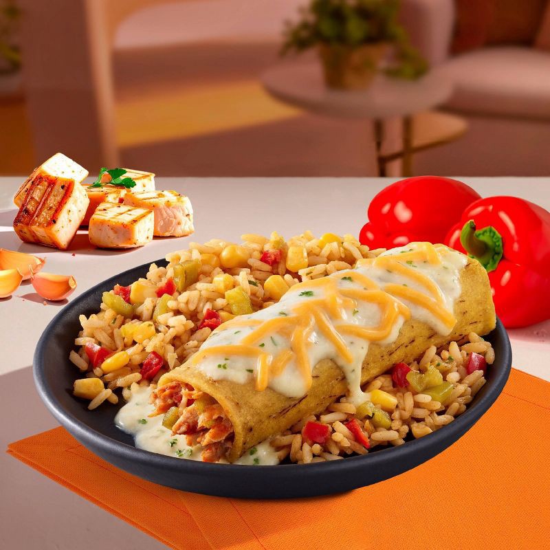 slide 2 of 8, Lean Cuisine Frozen Comfort Cravings Chicken Enchilada Suiza - 9oz, 9 oz