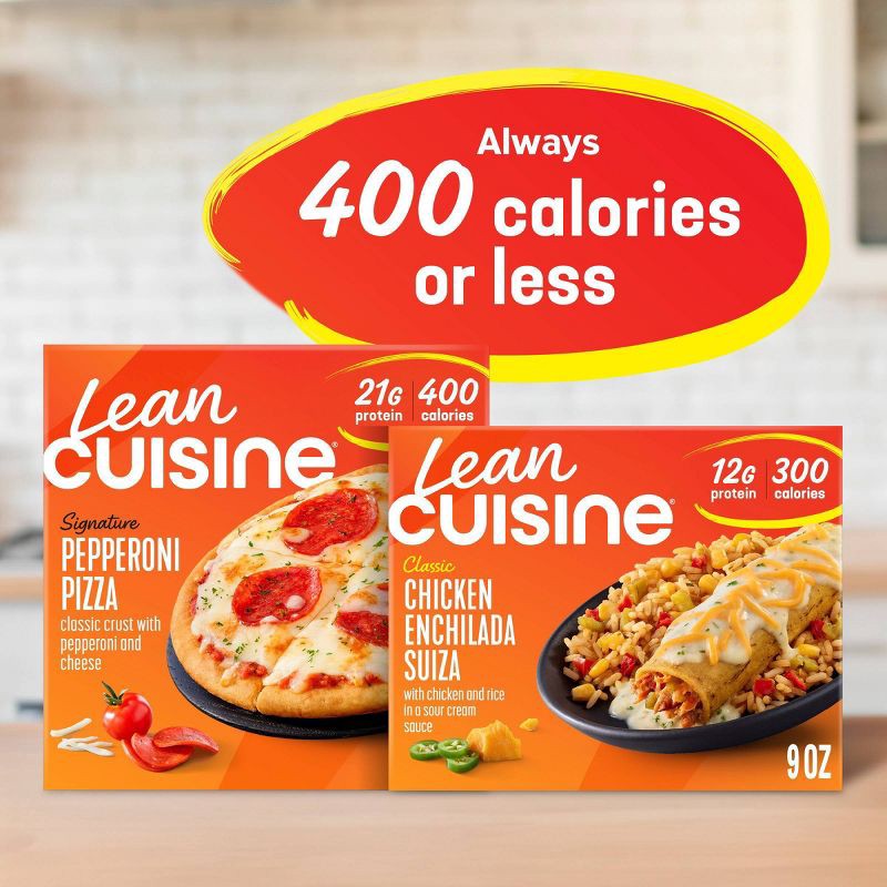 slide 6 of 8, Lean Cuisine Frozen Comfort Cravings Chicken Enchilada Suiza - 9oz, 9 oz