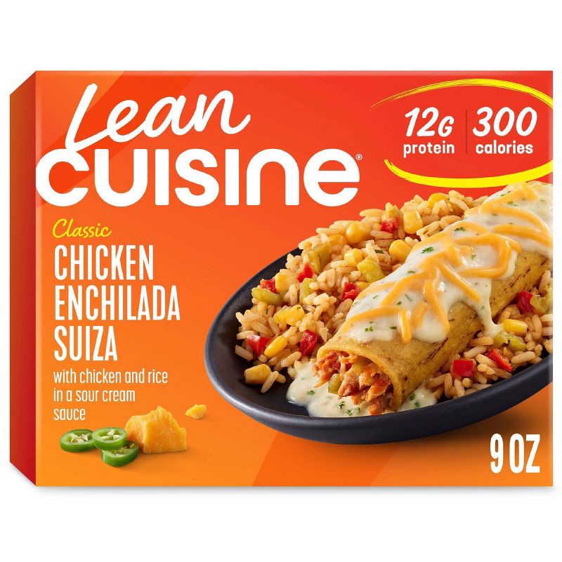 slide 1 of 8, Lean Cuisine Frozen Comfort Cravings Chicken Enchilada Suiza - 9oz, 9 oz