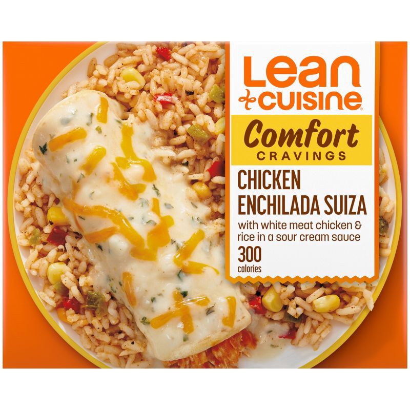 slide 1 of 11, Lean Cuisine Frozen Comfort Cravings Chicken Enchilada Suiza - 9oz, 9 oz