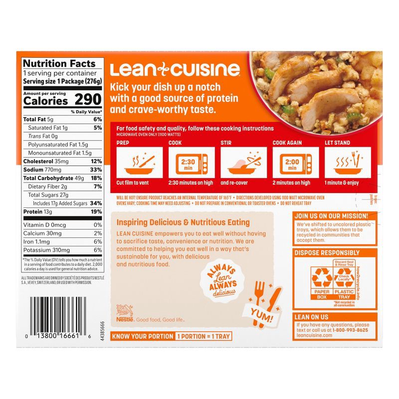 slide 11 of 11, Lean Cuisine Protein Kick Frozen Roasted Turkey Breast - 9.75oz, 9.75 oz