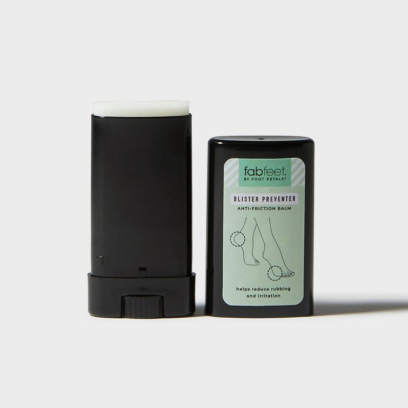 slide 3 of 4, Fab Feet Women's by Foot Petals Blister Preventer Anti-Friction Balm Clear: Shoe Accessories, Cushion, 4.5" Length, 1 ct