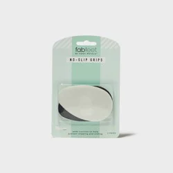 Fab Feet Women's by Foot Petals No-Slip Treads Shoe Pads Black/White - 2 pairs