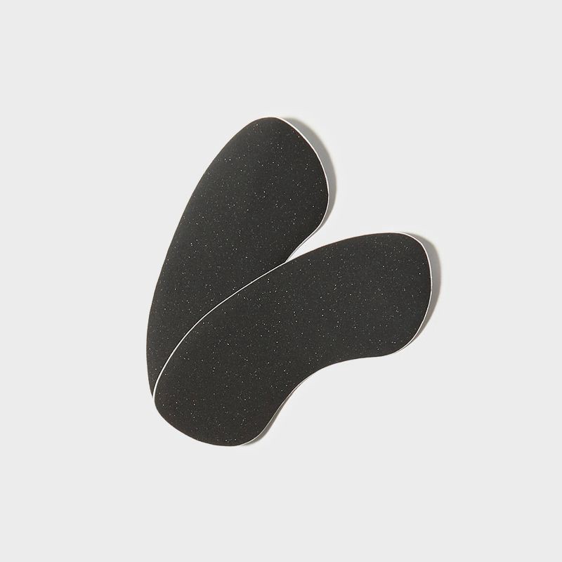 slide 2 of 5, Fab Feet Women's by Foot Petals Back of Heel Insoles Shoe Cushion Black - 1 pair: Shoe Accessories, Cushions Foot, 1 ct