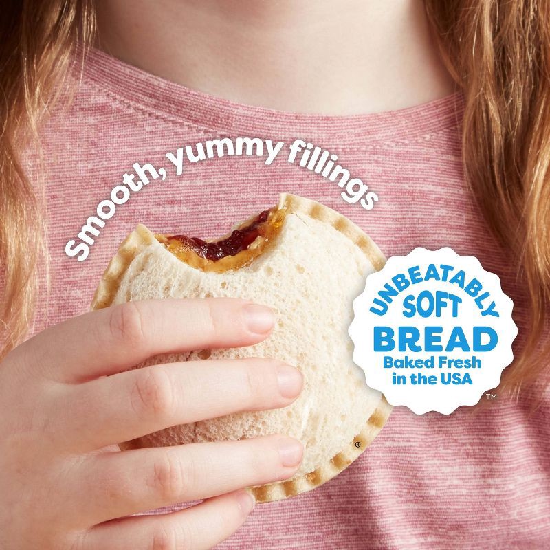 slide 4 of 10, Smucker's Uncrustables Frozen Peanut Butter & Strawberry Jam Sandwich- 30oz/15ct, 30 oz, 15 ct