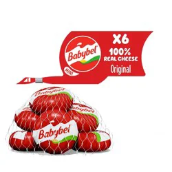 Mini Babybel Original Semisoft Cheeses - 4.2oz/6ct