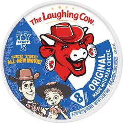The Laughing Cow Original Creamy Swiss Spreadable Cheese Wedges - 5.4oz/8ct