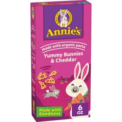 Annie's Organic Yummy Bunnies & Cheddar Mac and Cheese - 6oz