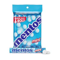 Mentos Chewy Mint Candies - 6ct