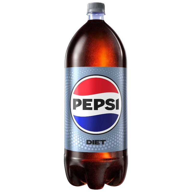 slide 1 of 7, Diet Pepsi 0 Calorie Cola Soda - 2 L Bottle, 2 liter