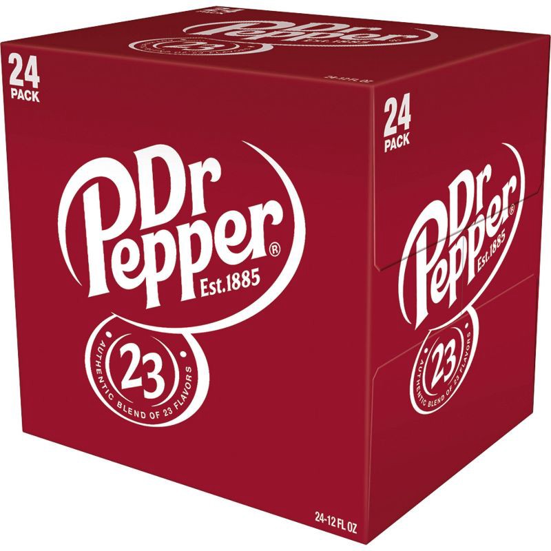 slide 4 of 10, Dr Pepper - 24pk/12 fl oz Cans, 24 ct; 12 fl oz