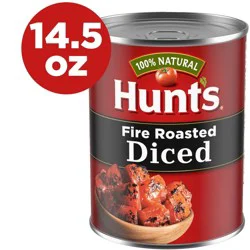 Hunt's 100% Natural Fire Roasted Diced Tomatoes - 14.5oz