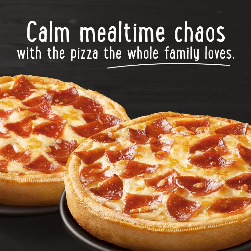 slide 6 of 9, Red Baron Pepperoni Deep Dish Personal Frozen Pizza - 11.2oz, 11.2 oz