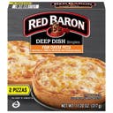 Red Baron Four Cheese Deep Dish Singles Frozen Personal Pizza - 11.2oz/2ct