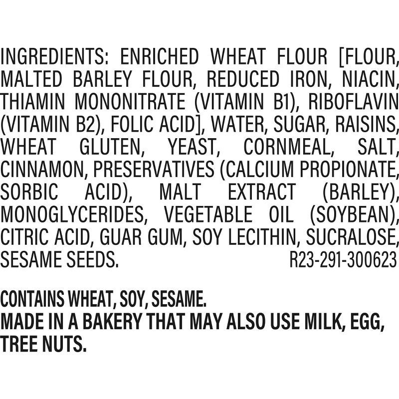 slide 3 of 7, Sara Lee Cinnamon Raisin Bagels - 16.7oz/5ct, 16.7 oz, 5 ct