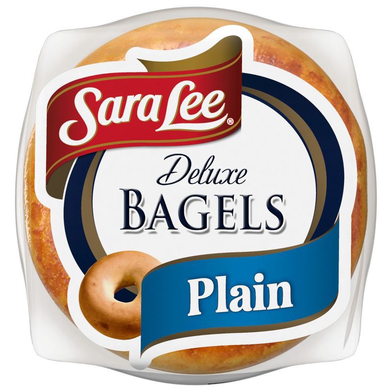 slide 5 of 7, Sara Lee Deluxe Plain Bagels - 20oz/5ct, 20 oz, 5 ct