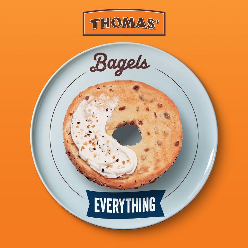 slide 3 of 11, Thomas' Everything Bagels - 20oz/6ct, 6 ct; 20 oz