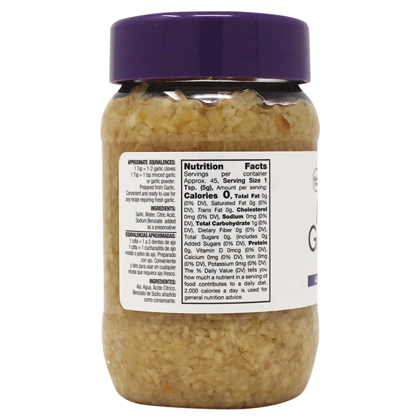 slide 3 of 13, Badia Minced Garlic, Ajo Finamente Picado, 8 oz