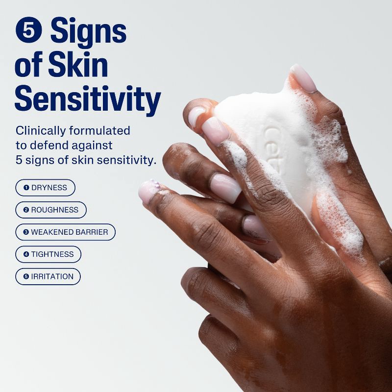 slide 4 of 10, Cetaphil Gentle Cleansing Skin Bar Soap - 3pk/4.5oz, 3 ct; 4.5 oz