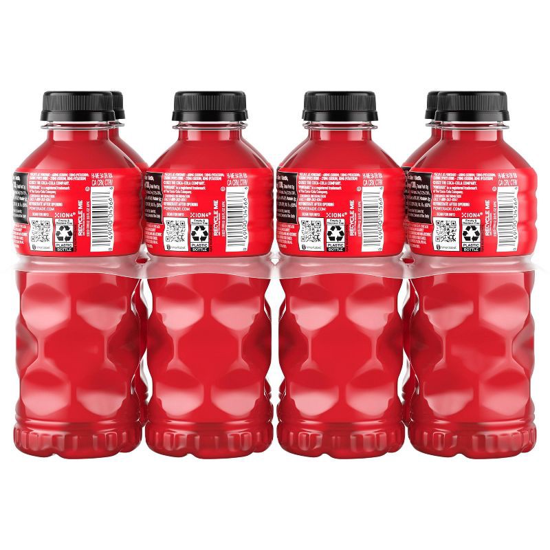 slide 4 of 6, POWERADE Fruit Punch Sports Drink - 8pk/20 fl oz Bottles, 8 ct; 20 fl oz