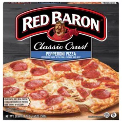 Red Baron Pepperoni Classic Crust Frozen Pizza - 20.6oz