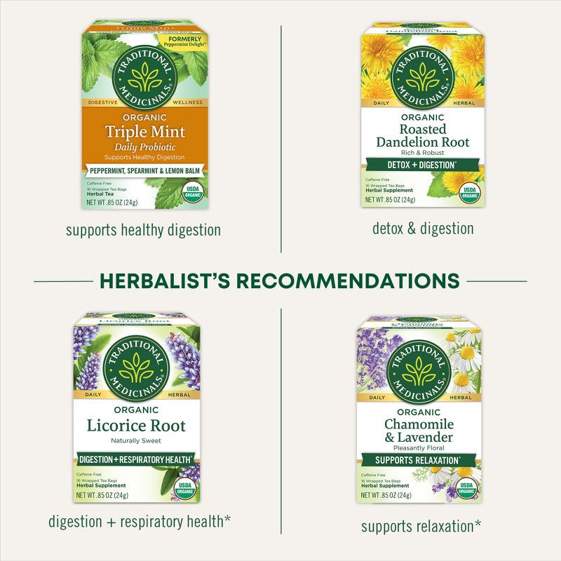 slide 3 of 14, Traditional Medicinals Smooth Move Herb Tea - 16ct, 16 ct