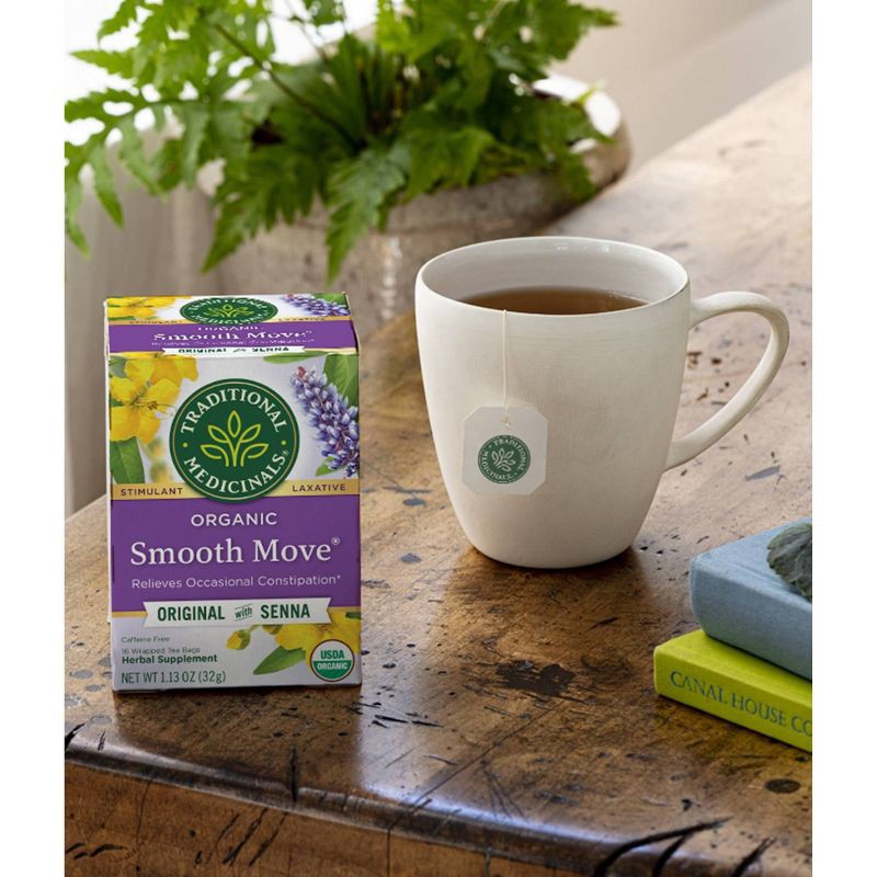 slide 7 of 7, Traditional Medicinals Smooth Move Herb Tea - 16ct, 16 ct