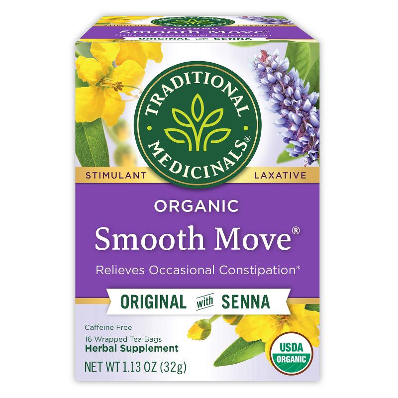 slide 1 of 14, Traditional Medicinals Smooth Move Herb Tea - 16ct, 16 ct