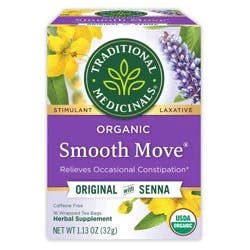 Traditional Medicinals Smooth Move Herb Tea - 16ct