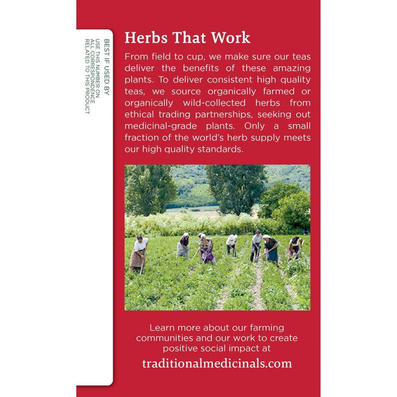 slide 3 of 7, Traditional Medicinals Organic Throat Coat Herbal Dietary Supplement Herbal Tea - 16ct, 16 ct