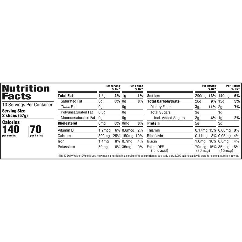slide 3 of 10, Sara Lee Whole Grain Soft White Bread - 20oz, 20 oz