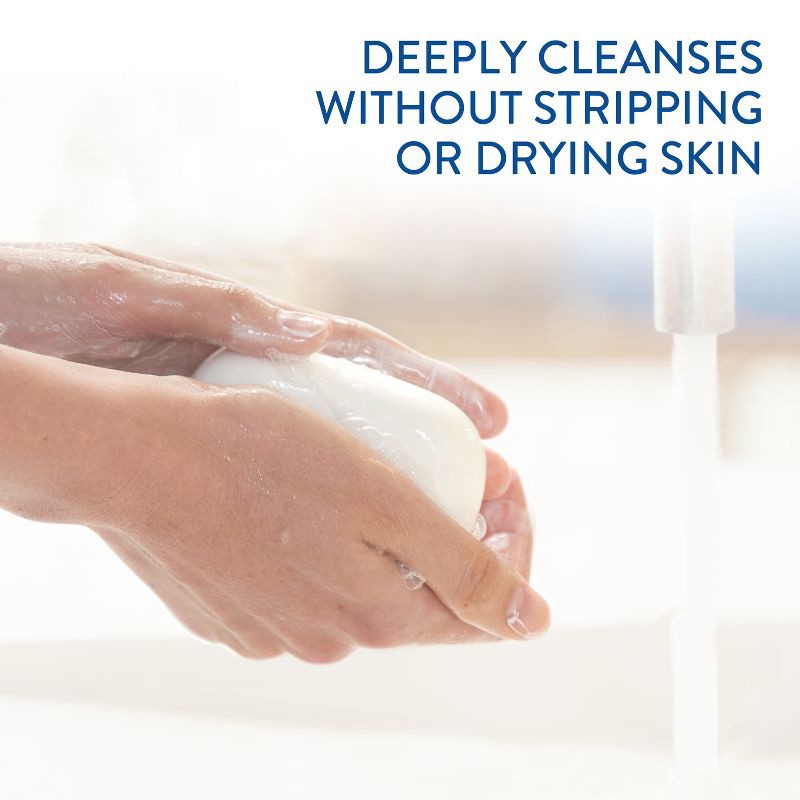 slide 10 of 10, Cetaphil Deep Cleansing Skin Bar Soap - 3pk - 4.5oz each, 3 ct; 4.5 oz