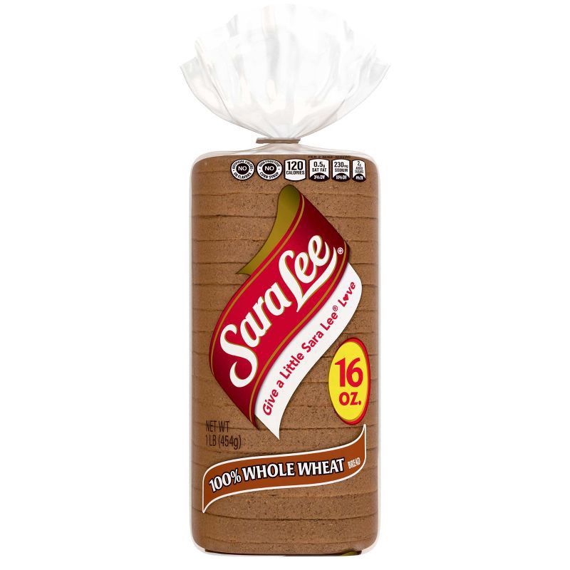 slide 6 of 15, Sara Lee Classics 100% Whole Wheat Bread - 16oz, 16 oz