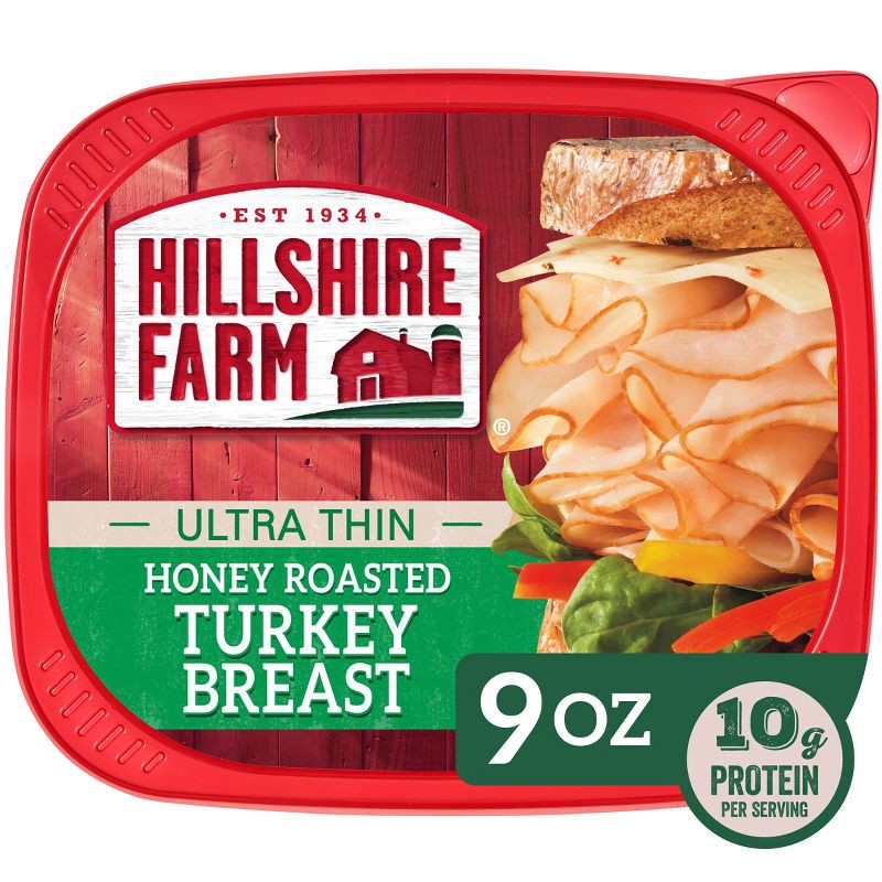slide 1 of 8, Hillshire Farm Ultra Thin Honey Roasted Turkey Breast - 9oz, 9 oz