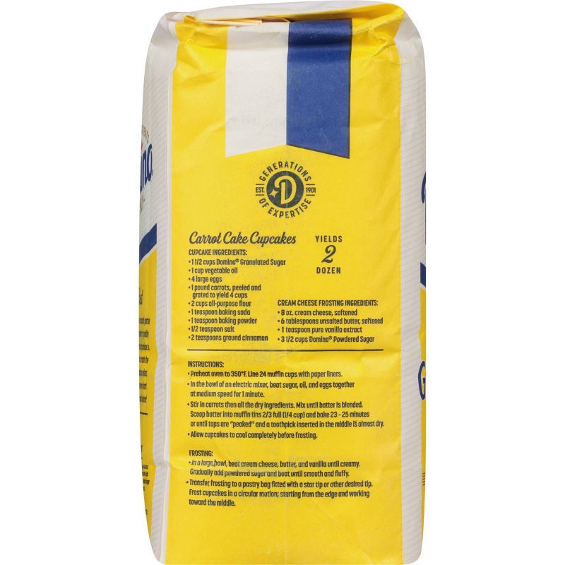 slide 4 of 5, Domino Premium Pure Cane Granulated Sugar 4 lb, 4 lb