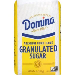 Domino Premium Pure Cane Granulated Sugar 4 lb