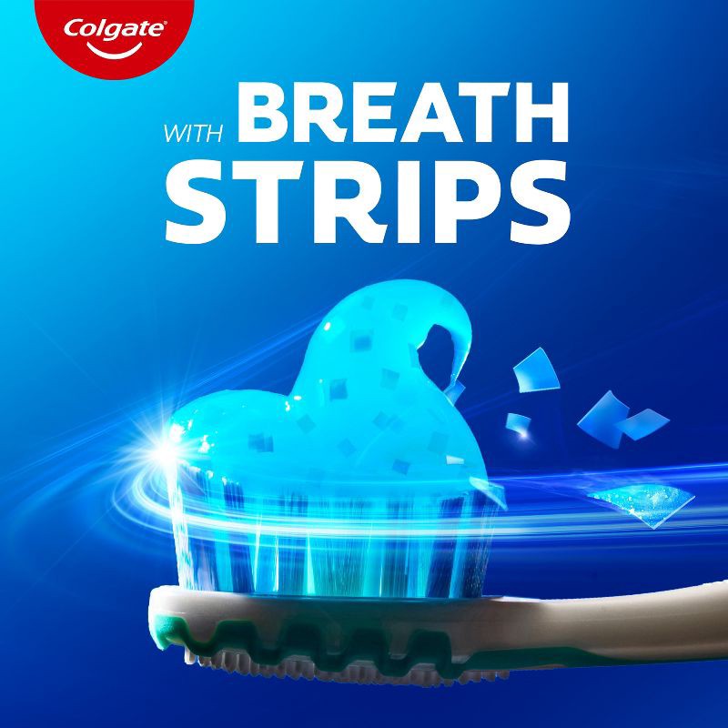 slide 4 of 9, Colgate Max Fresh Toothpaste with Mini Breath Strips Cool Mint - 6.3oz, 6.3 oz