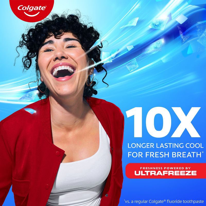 slide 5 of 9, Colgate Max Fresh Toothpaste with Mini Breath Strips Cool Mint - 6.3oz, 6.3 oz