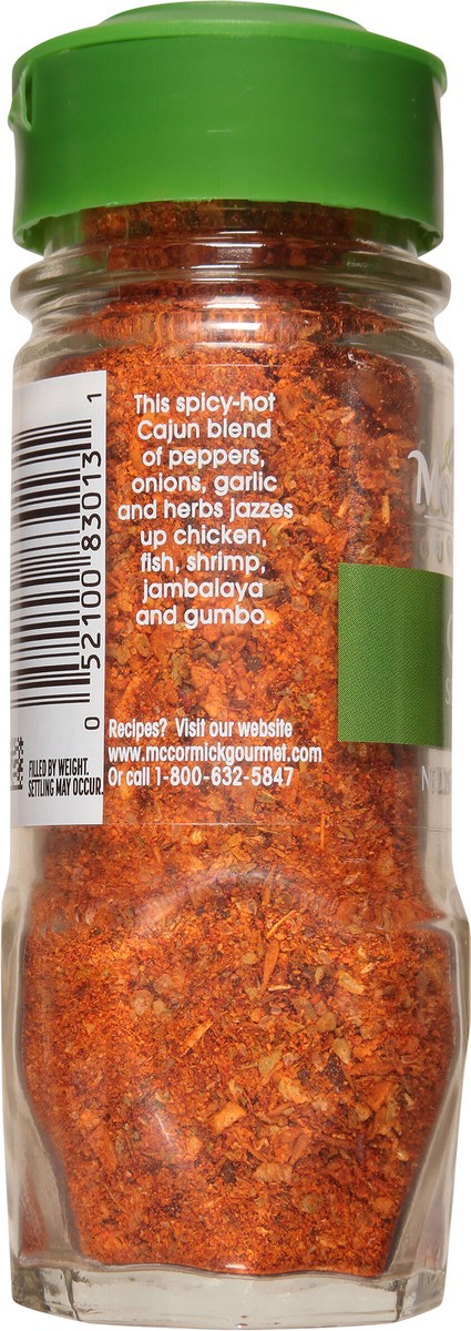 slide 4 of 7, McCormick Gourmet Cajun Seasoning, 2.25 oz, 2.25 oz