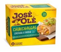 slide 1 of 1, José Olé Chicken & Cheese Chimichangas, 8 ct; 5 oz