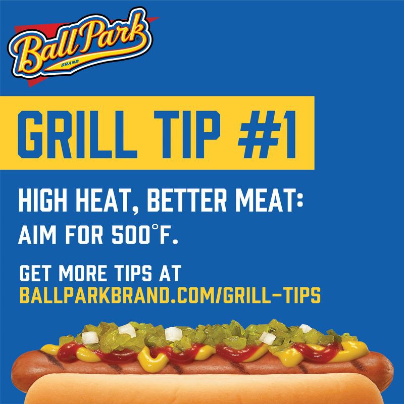 slide 4 of 10, Ball Park Bun Size Beef Franks - 15oz/8ct, 8 ct; 15 oz