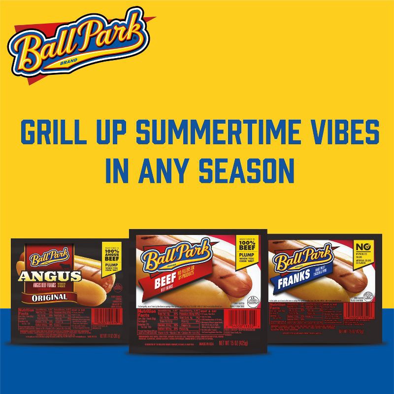 slide 5 of 15, Ball Park Beef Franks - 15oz/8ct, 8 ct; 15 oz