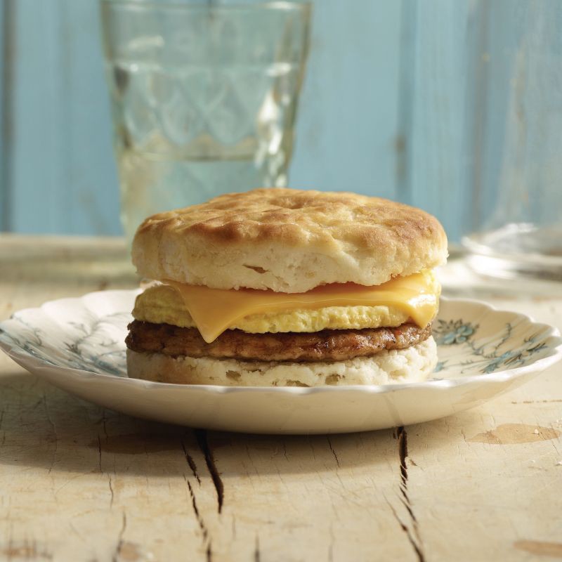 slide 4 of 10, Jimmy Dean Sausage Egg & Cheese Frozen Biscuit Sandwiches - 18.4oz/4ct, 18.4 oz, 4 ct