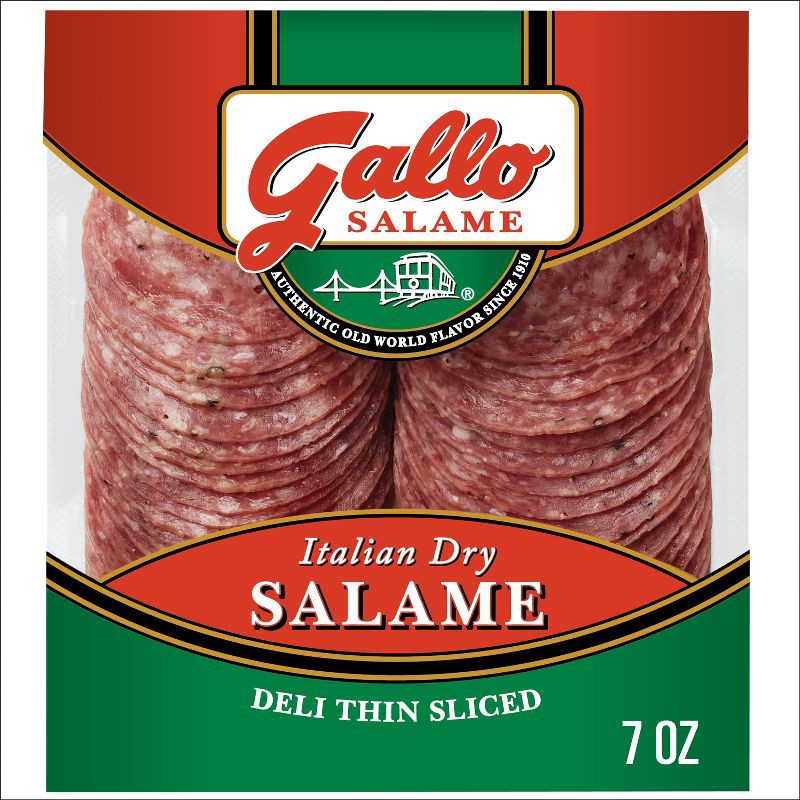 slide 1 of 4, Gallo Salame Gallo Italian Dry Salame - 7oz, 7 oz