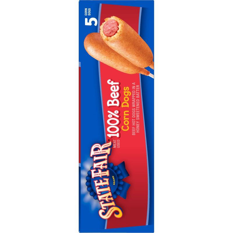 slide 7 of 9, State Fair Frozen Beef Corn Dogs - 13.35oz/5ct, 13.35 oz, 5 ct