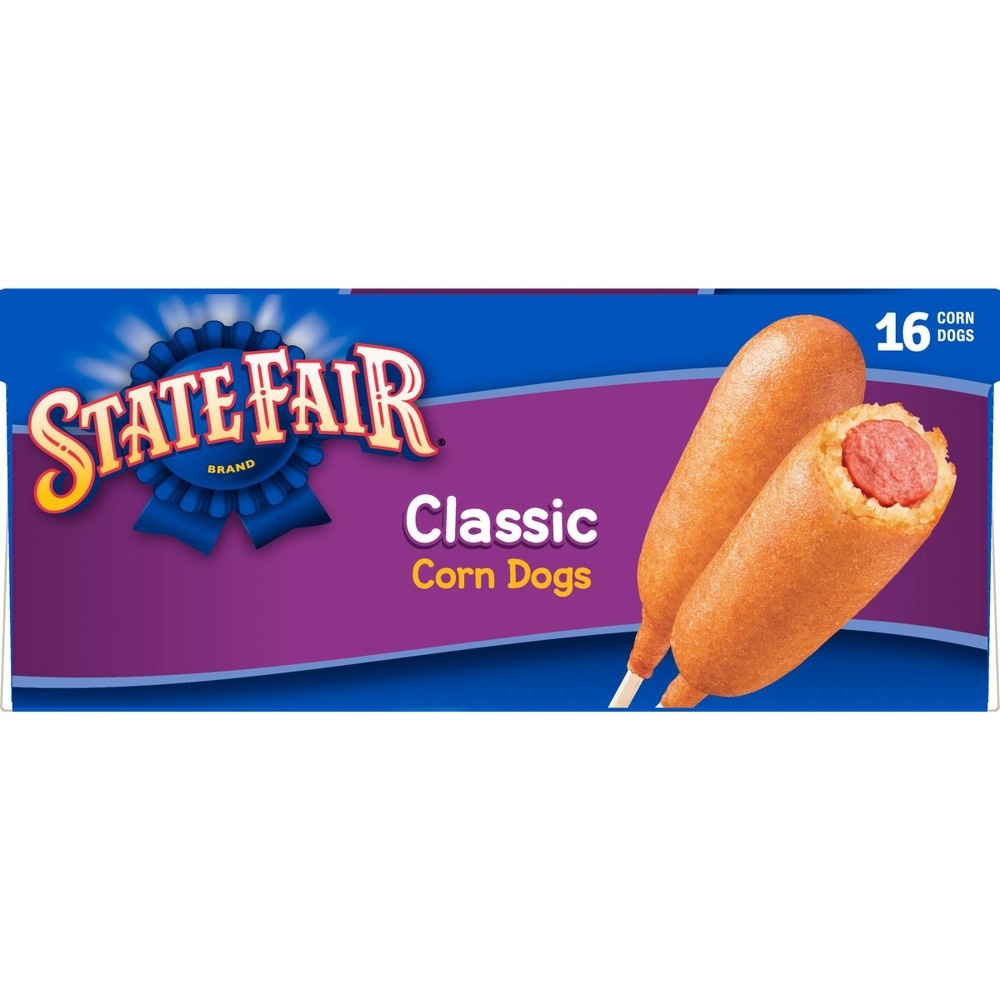 slide 7 of 8, State Fair Classic Frozen Corn Dogs, 42.72 oz, 16 ct