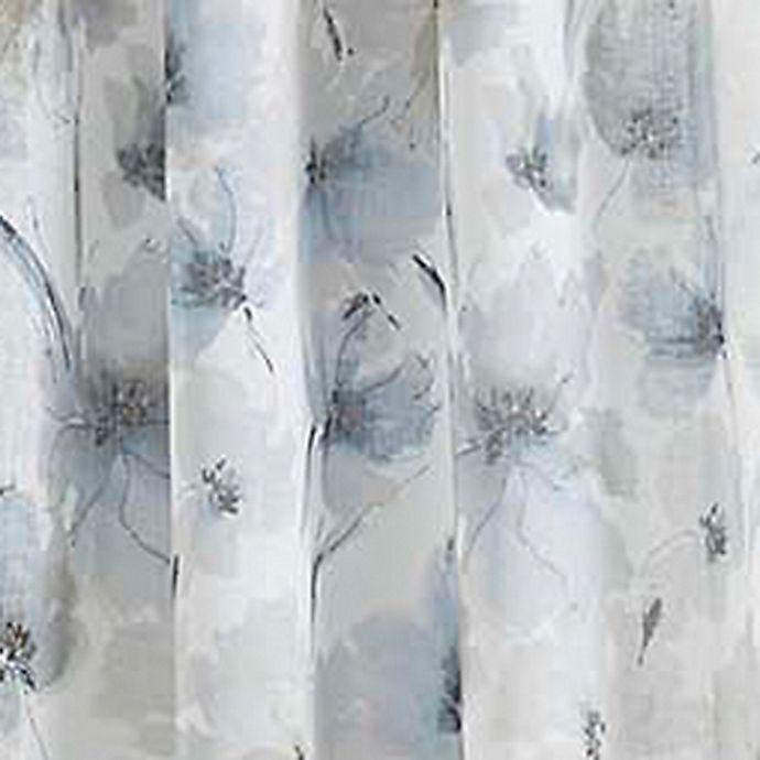slide 4 of 4, DKNY Modern Bloom Grommet Sheer Window Curtain Panel - Linen, 63 in