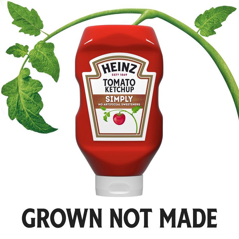 slide 5 of 13, Heinz Simply Heinz Tomato Ketchup - 31oz, 31 oz